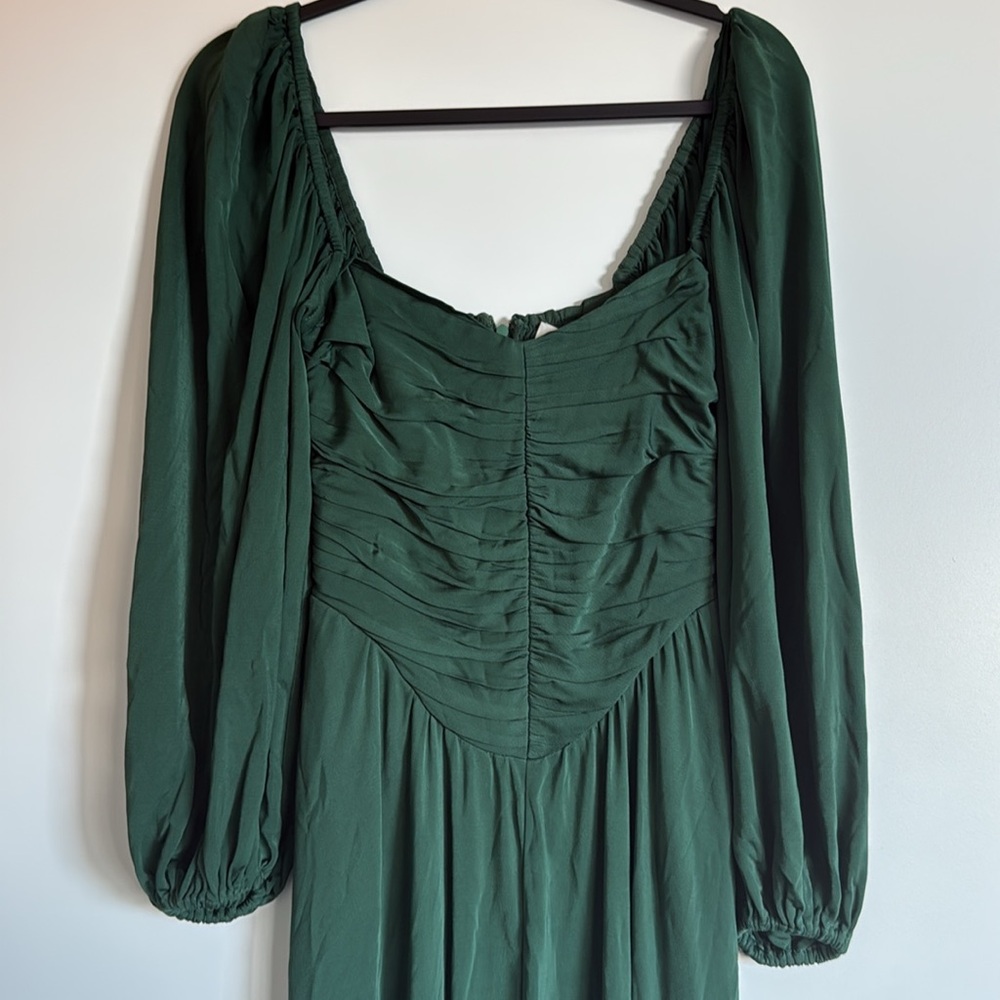 The Westside by Sari Slosne Green Midi Dress - Picture 3 of 11